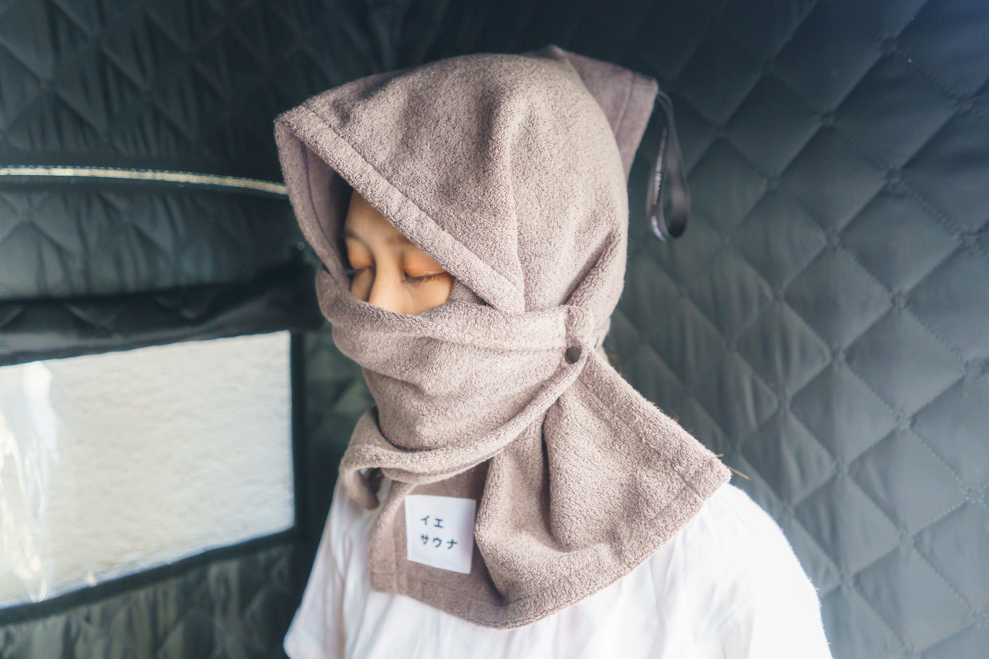 IESAUNA サウナハットタオル
