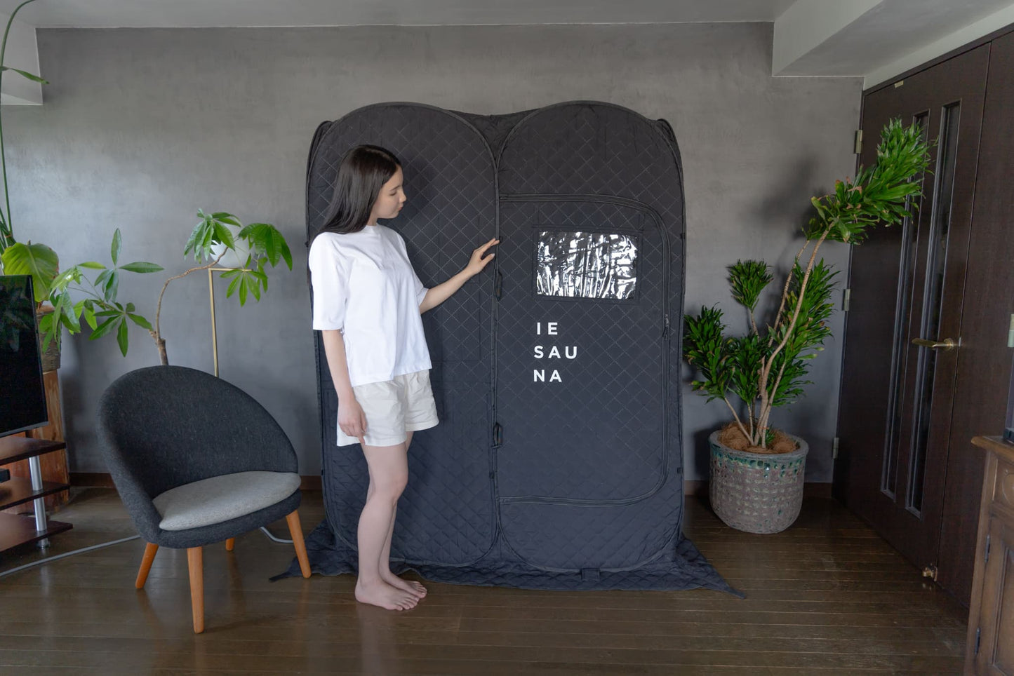 家庭用サウナの利用イメージ
