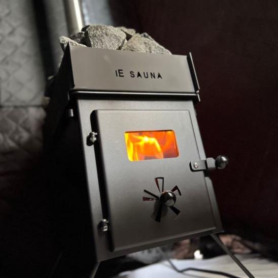 家庭用サウナ IESAUNA ストーブアップ画像