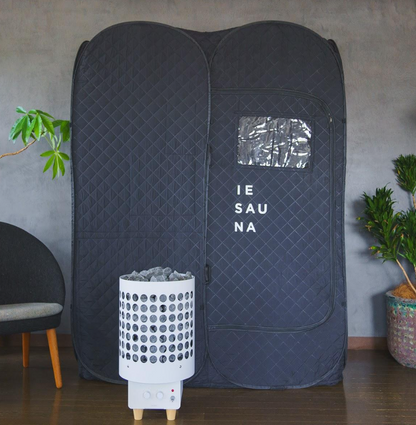 サウナストーブ100Vコンセント付 IRORI Set 国産サウナ用電気ストーブ – 自宅・家庭用サウナなら