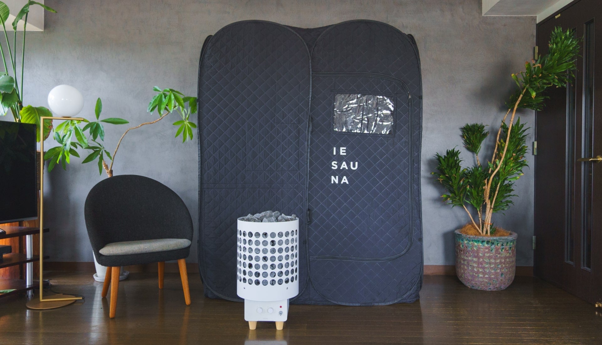家庭用サウナ用電気ストーブの画像