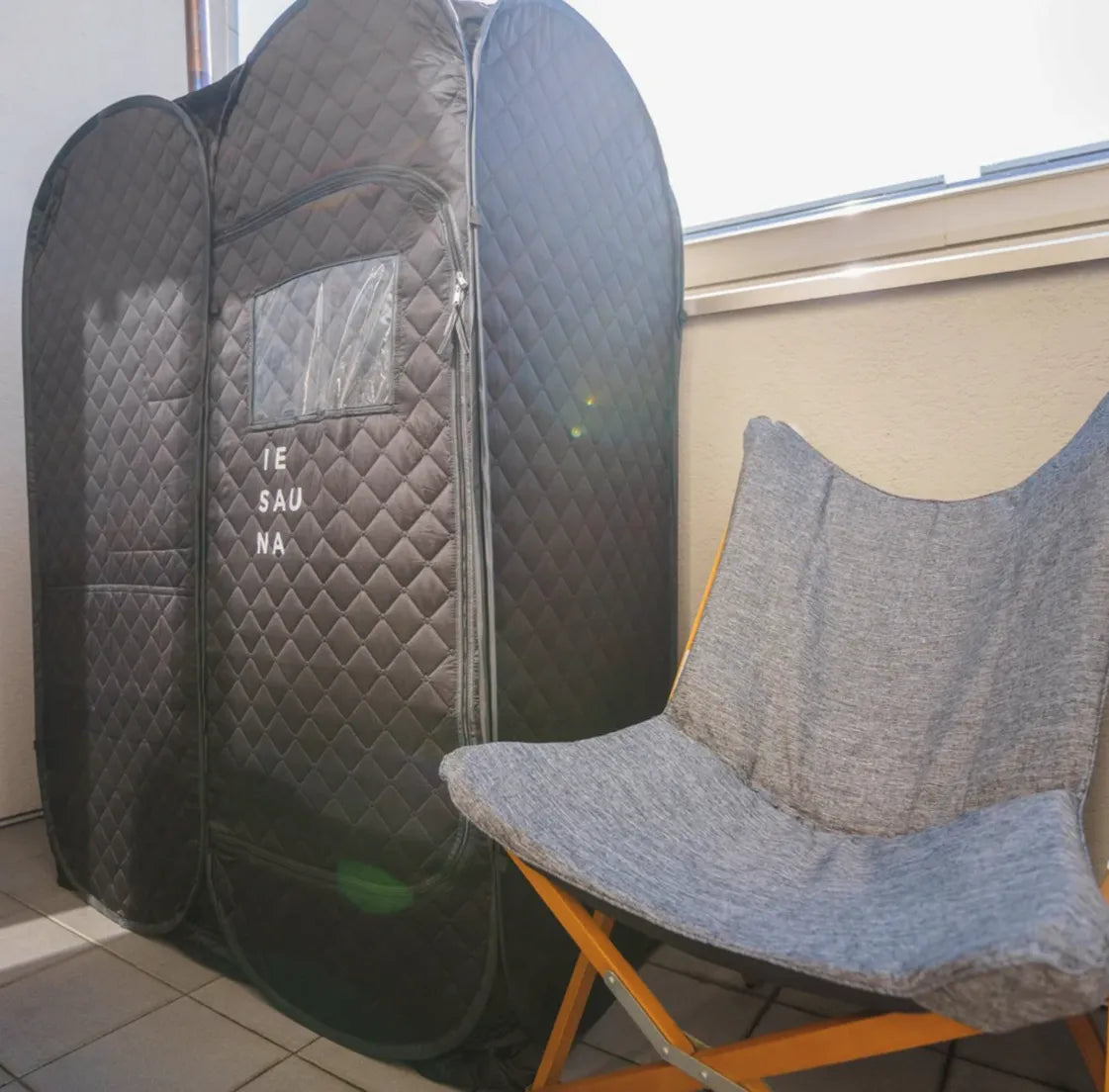 サウナベランダ